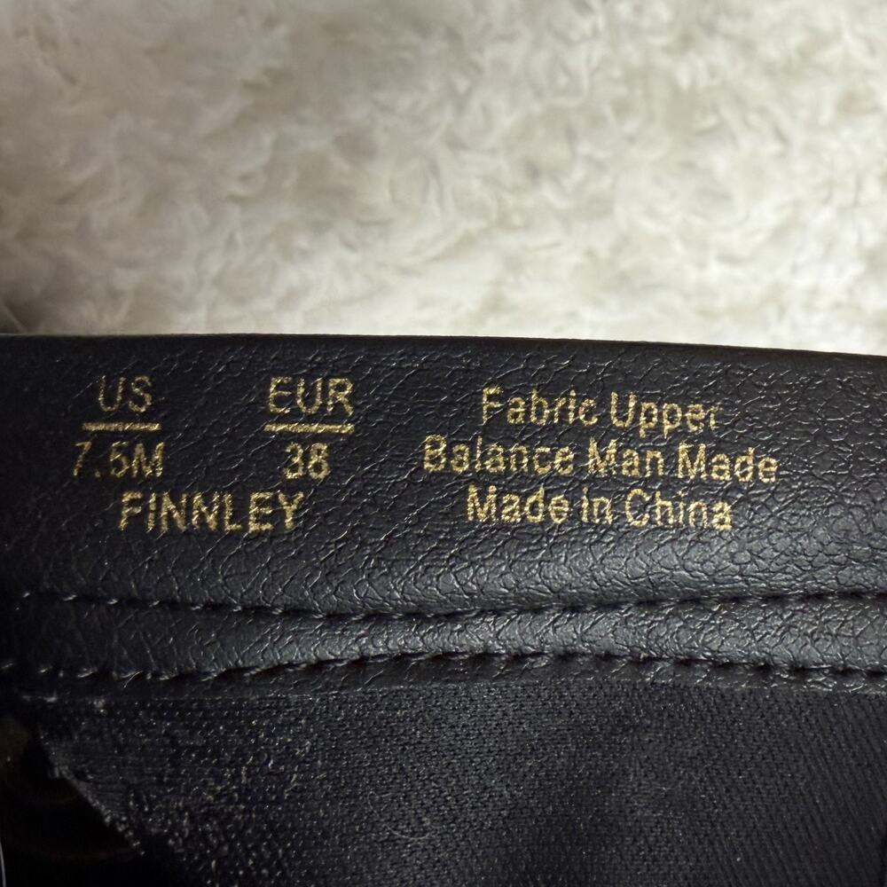 Sam and Libby Boots Gold Buckle And Black Suede Size 7.5 - Picture 9 of 10